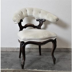   Antik chesterfield barokk karfás szék(íróasztalhoz kitűnő)