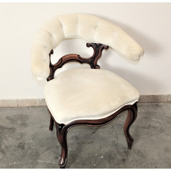 Antik chesterfield barokk karfás szék(íróasztalhoz kitűnő)