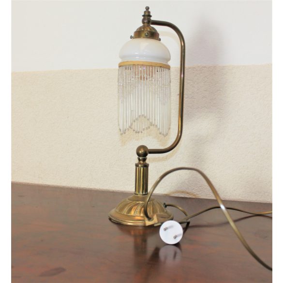 Antik üvegfüggős éjjeli lámpa 