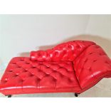 Gyönyörű eredeti chesterfield bőr kanapé, szófa