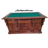 Antik, Olasz reneszánsz, dúsan faragott íróasztal