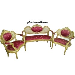 Aranyozott barokk  szalongarnitúra