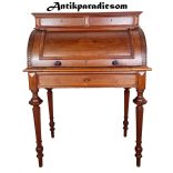 Antik íves elejű kis írószekreter