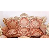 Velencei barokk rokokó dúsan faragott ülőgarnitúra