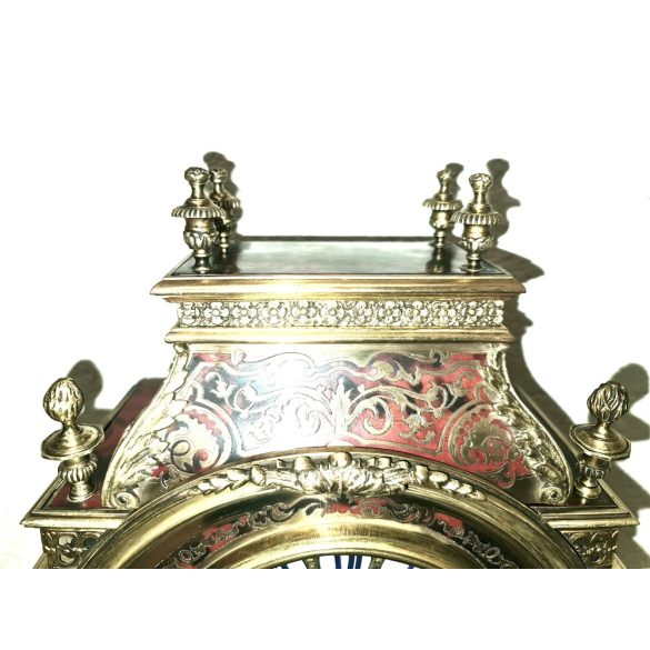 Gyönyörű antik Francia Boulle óra