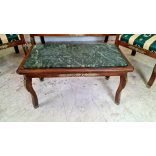 Gyönyörű empire stílusú ülőgarnitúra dohányzóasztallal