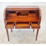 Intarziás  komód szekreter