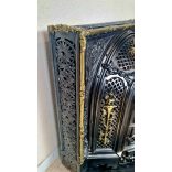 Antik öntöttvas kandallókályha