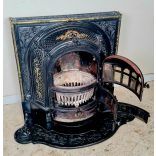 Antik öntöttvas kandallókályha