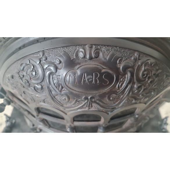 Antik öntöttvas kandallókályha