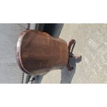 Chesterfield főnöki bőr forgószék,íróasztalszék