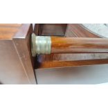 Gyönyörű empire márványlapos konzolasztal