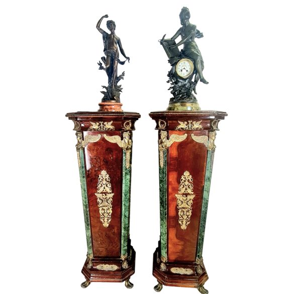 Gyönyörű empire stílusú posztamensek