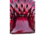 Eredeti Angol Chesterfield bőr ülőgarnitúra 3-1-1