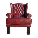 Chesterfield füles fotelek (új kárpit!)