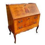 Gyönyörű intarziás stil szekreter, komód