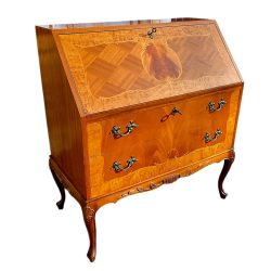 Gyönyörű intarziás stil szekreter, komód