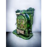 Eladó ez a csodaszép antik Francia öntöttvas kandalló