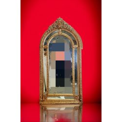 Hatalmas aranyozott  kastélytükör