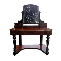 Antik viktoriánus fésülködőasztal 