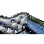 Exluzív Swarovski gombos luxus Olasz chesterfield jellegű bőr ülőgarnitúra
