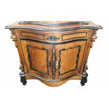 Antik,különleges biedermeier tükrös szekrény