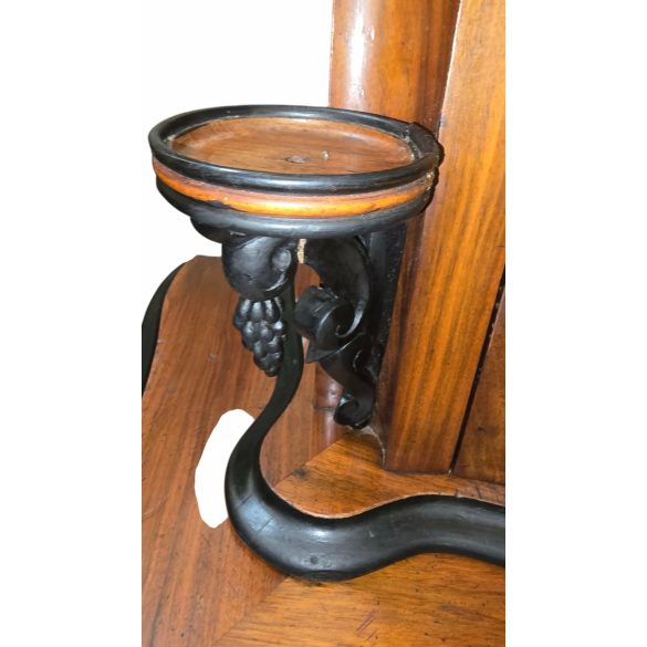 Antik,különleges biedermeier tükrös szekrény