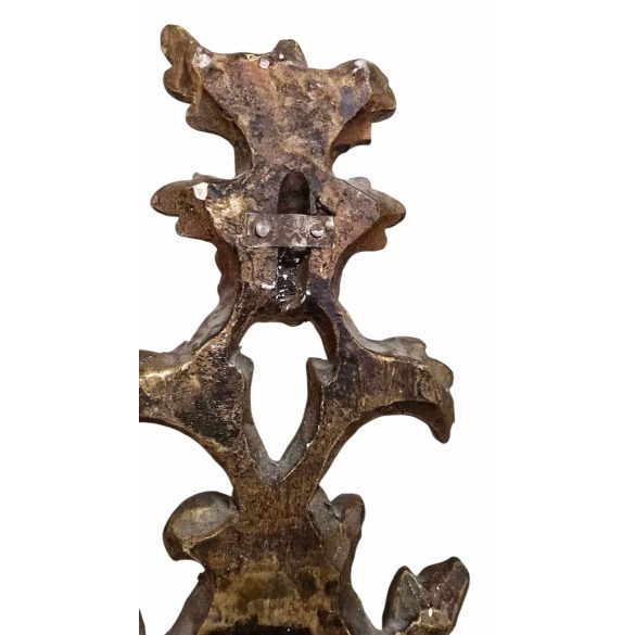 Páratlan velencei faragott falilámpák - antik barokk stílusú díszvilágítás