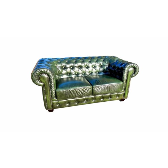 Eredeti chesterfield bőr kanapé